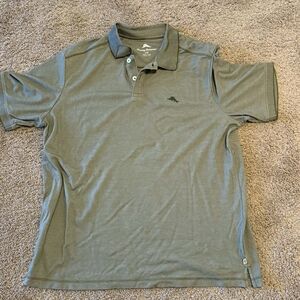 Tommy Bahama Men's Green Polo Shirt